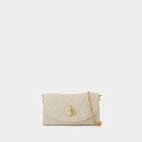 Rocking Horse Wallet On Chain - Burberry - Leather - White