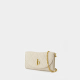 Rocking Horse Wallet On Chain - Burberry - Leather - White
