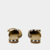 Lf Birdie 05 Sandals - Burberry - Synthetic - Beige