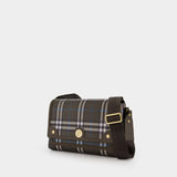 Medium Note Shoulder Bag - Burberry - Synthetic - Multi