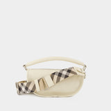 B-Clip Shoulder Bag - Burberry - Leather - White