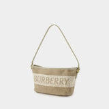 Simple W56 Shoulder Bag - Burberry - Synthetic - Beige