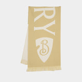 Scarf - Burberry - Wool - Beige