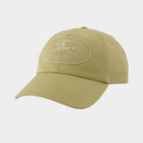 Stamp Cap - Burberry - Cotton - Beige