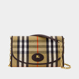 Highlands Wallet On Chain - Burberry - Cotton - Beige