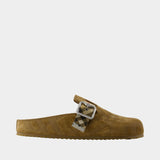 Urchin Sandals - Burberry - Leather - Beige