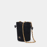 Mini Chain Crossbody - Burberry - Nylon - Black