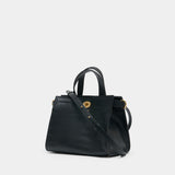 Ll Mini Cotswolds Lw7 Shopper Bag - Burberry - Leather - Black