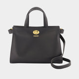 Ll Mini Cotswolds Shopper Bag - Burberry - Leather - Black