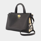 Ll Mini Cotswolds Shopper Bag - Burberry - Leather - Black
