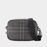 Mini City Crossbody - Burberry - Synthetic - Grey