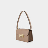 The Dorian Crossbody - Victoria Beckham - Leather - Beige