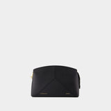 The Victoria Clutch - Victoria Beckham - Leather - Black