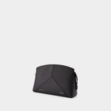 The Victoria Clutch - Victoria Beckham - Leather - Black