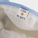 Large Crochet Shopper Bag - Casablanca - Cotton - White