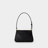 Jeanne B Shoulder Bag - Casablanca - Leather - Black