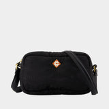 Camera Crossbody - Casablanca - Nylon - Black