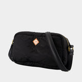 Camera Crossbody - Casablanca - Nylon - Black