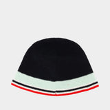 Crochet Bucket Hat - Casablanca - Cotton - Black