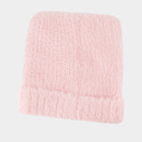 Fluffy Square Beanie - Casablanca - Nylon - Pink