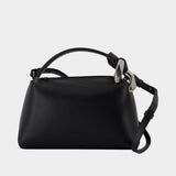 The Jwa Corner Crossbody - J.W. Anderson - Leather - Black