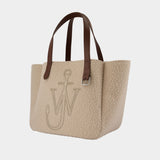 Belt Shopper Bag - J.W. Anderson - Wool - Beige