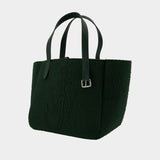 Belt Shopper Bag - J.W. Anderson - Wool - Green