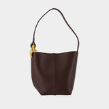 The Jwa Corner Small Shoulder Bag - J.W. Anderson - Leather - Brown