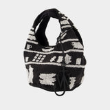 Mini Beaded Shoulder Bag - J.W. Anderson - Synthetic - Black
