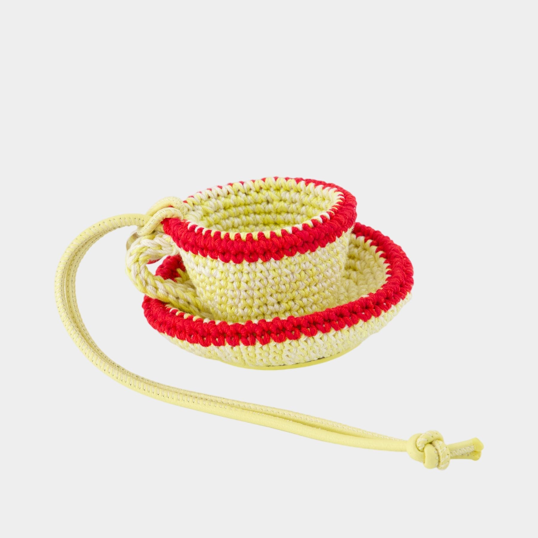 アクセサリーその他 Teacup Charm - J.W. Anderson - Cotton - Yellow Teacup Charm - J.W. Anderson - Cotton - Yellow