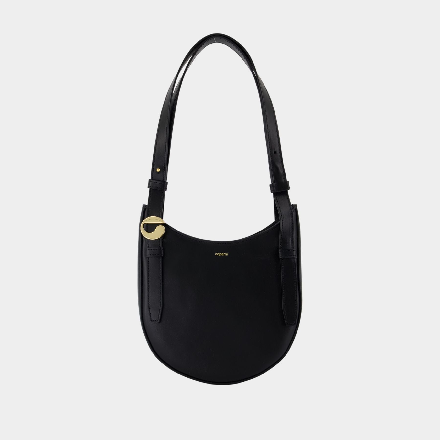 ショルダーバッグ・ポシェット Mini Belt Shoulder Bag - Coperni - Leather - Black Mini Belt Shoulder Bag - Coperni - Leather - Black
