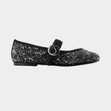 Ballerinas - Coperni - Synthetic - Black/Silver