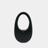 Mini Swipe Bag Purse - Coperni - Leather - Black