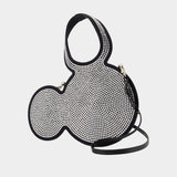 Mickey Mini Shoulder Bag - Coperni x Disney - Satin - Black