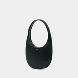 Soft Swipe Bag Purse - Coperni - Leather - Black