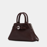 Mini Data Bag - Coperni - Leather - Brown