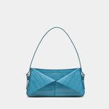 Croco Belt Handbag - Coperni - Leather - Blue