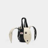 Banana Purse - Charles Jeffrey Loverboy - Leather - Black