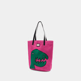 Knitted Shopper Bag - Charles Jeffrey Loverboy - Cotton - Pink