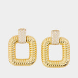 Knocker Earrings - SELF PORTRAIT - Metal - Gold