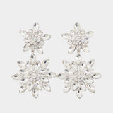 Tiered Earrings - SELF PORTRAIT - Metal - Silver