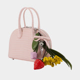 Lizard Toast Mini Bag - SELF PORTRAIT - Leather - Pink