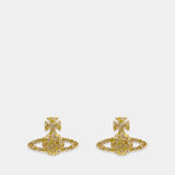 Grace Stud Earrings - Vivienne Westwood - Metal - Gold