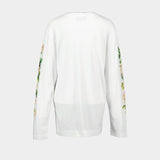 Rose Banquet T Shirt - Simone Rocha - Cotton - White