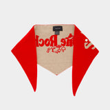Logo Scarf - Simone Rocha - Wool - Red