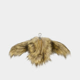 Hare Coin Purse - Simone Rocha - Fake Fur - Brown