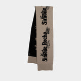 Logo Scarf - Simone Rocha - Wool - Beige