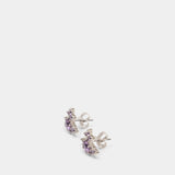 Feodorita Earrings - Vivienne Westwood - Metal - Purple