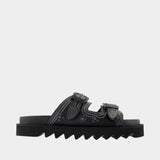 Aj1432 Sandals - Toga Pulla - Leather - Black