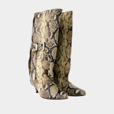 Aj1508 Boots - Toga Pulla - Leather - Snake print